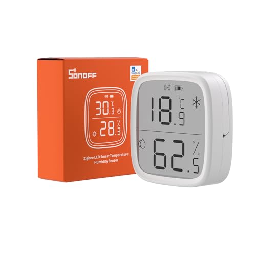 SONOFF SNZB-02D Temperatur- und Feuchtigkeitssensor – Kompatibel mit Home Assistant