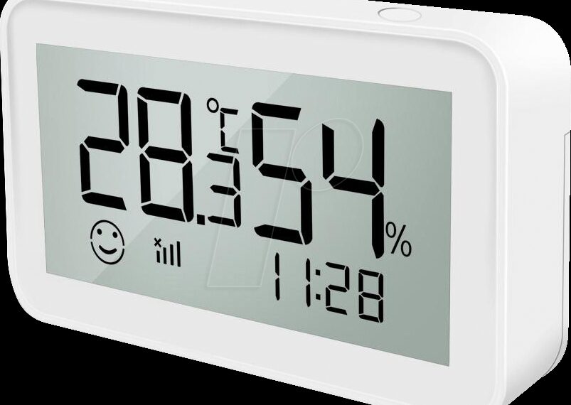 NOUS E6 ZigBee Temperatur- und Feuchtigkeitssensor – Kompatibel mit Home Assistant
