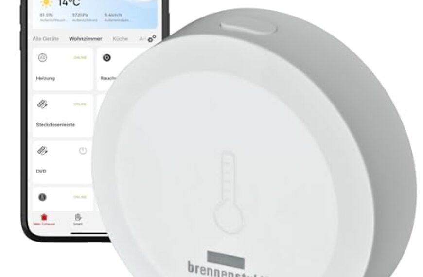 Brennenstuhl Connect Zigbee Temperatur- und Feuchtigkeitssensor TFS CZ 01
