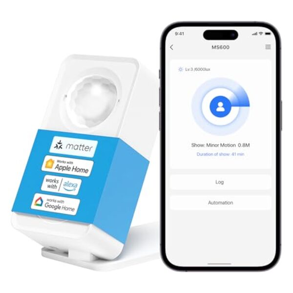 Meross Matter Präsenzmelder – Kompatibel mit Home Assistant