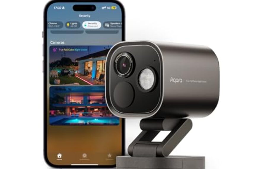 Aqara 4MP Kamera-Hub G5 Pro WLAN – Kompatibel mit Home Assistant
