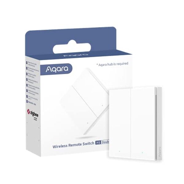 Aqara Drahtloser Fernschalter H1 ZigBee – Kompatibel mit Home Assistant