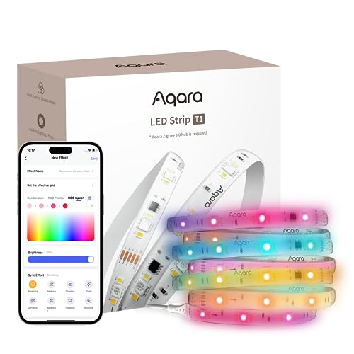 Aqara LED Streifen T1 ZigBee / Matter – Kompatibel mit Home Assistant