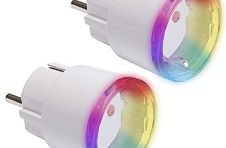 Shelly Plus Plug S Doppelpack weiß – Kompatibel mit Home…