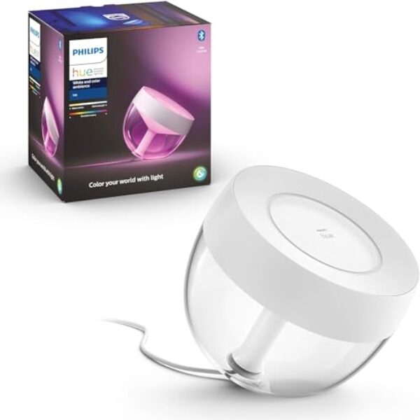 Philips Hue White & Color Ambiance Iris Tischleuchte (570 lm) – Kompatibel mit Home Assistant