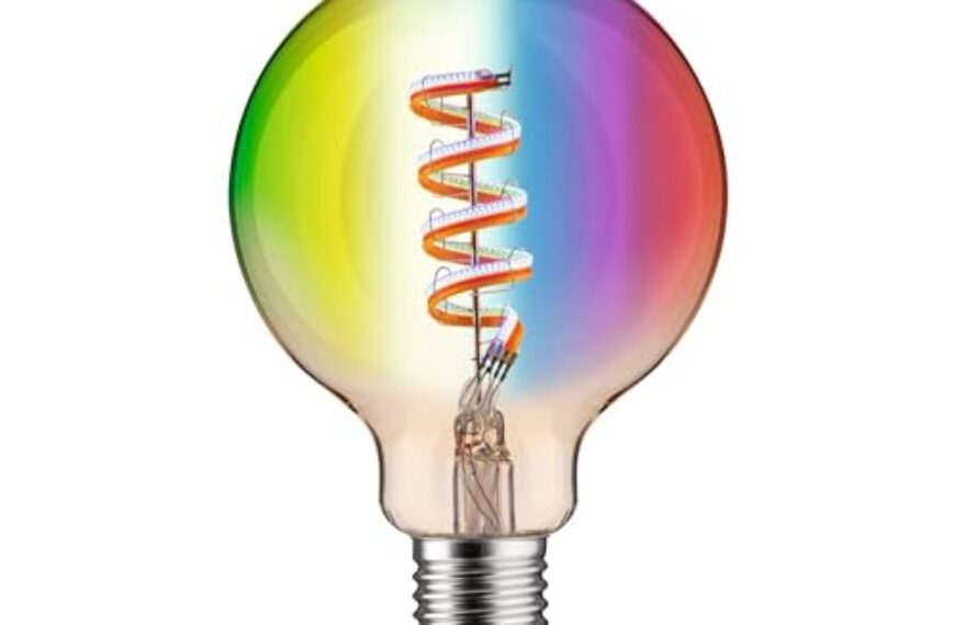Paulmann Filament Zigbee LED Globe G95 E27 470lm RGBW+ –…