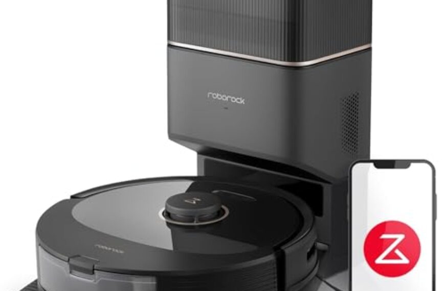 roborock Q8 Max+ Saugroboter mit Absaugstation – Kompatibel mit Home Assistant