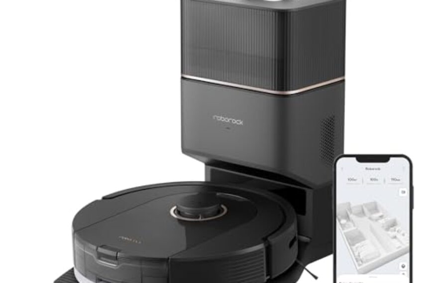 roborock Q5 Pro+ Staubsauger Roboter mit Absaugstation – Kompatibel mit Home Assistant