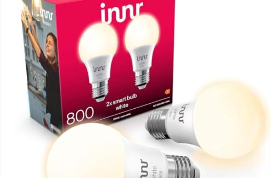 innr Smart Lampe Warmweiß E27 806 Lumen 2-Pack | ZigBee…