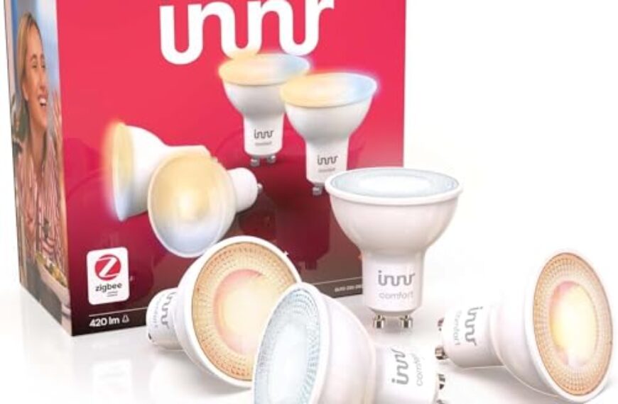 innr Smart Lampe GU10 Dimmbar Warmweiß & Kaltweiß 4-Pack | ZigBee – Kompatibel mit Home Assistant
