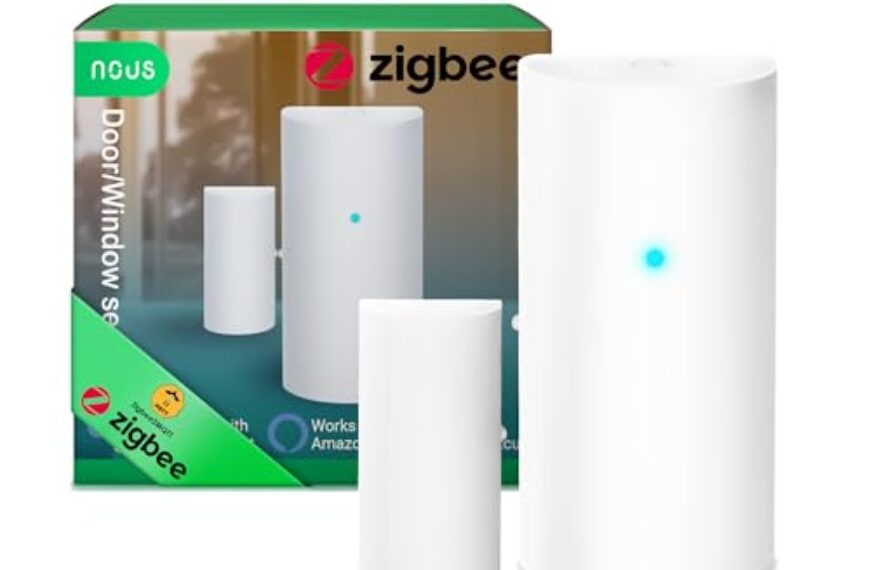 NOUS E3 ZigBee Tür- und Fenstersensor | ZigBee – Kompatibel mit Home Assistant