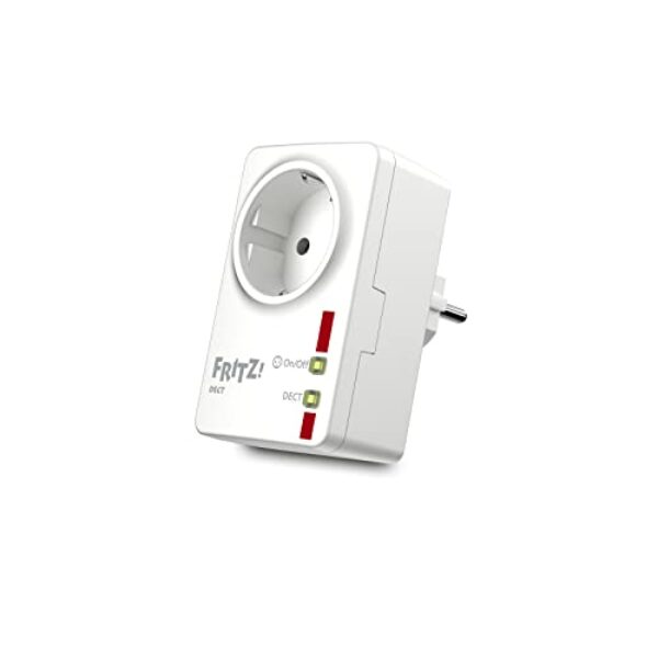 FRITZ!DECT 200 – Intelligente Steckdose mit Verbrauchsmessung | DECT – Kompatibel mit Home Assistant
