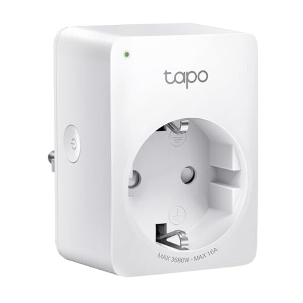 TP-Link Tapo Smart WLAN Steckdose Tapo P110 mit Energieverbrauchskontrolle | WLAN – Kompatibel mit Home Assistant