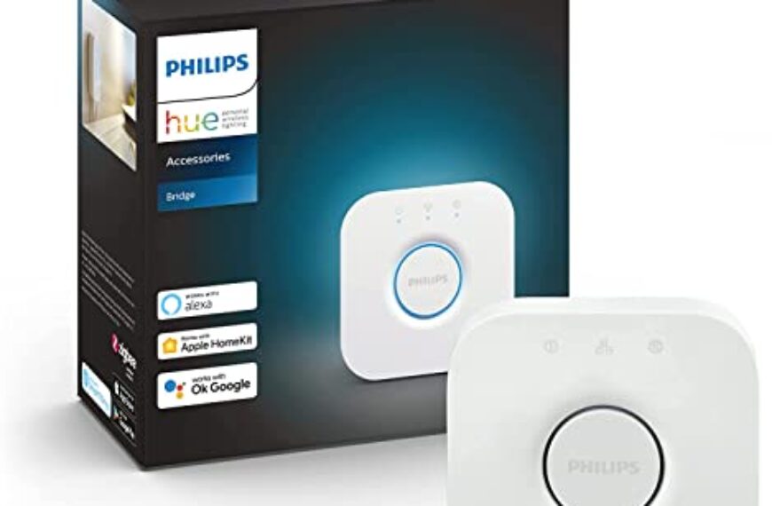 Philips Hue Bridge Steuerelement für Hue Lichtsysteme – Kompatibel mit…