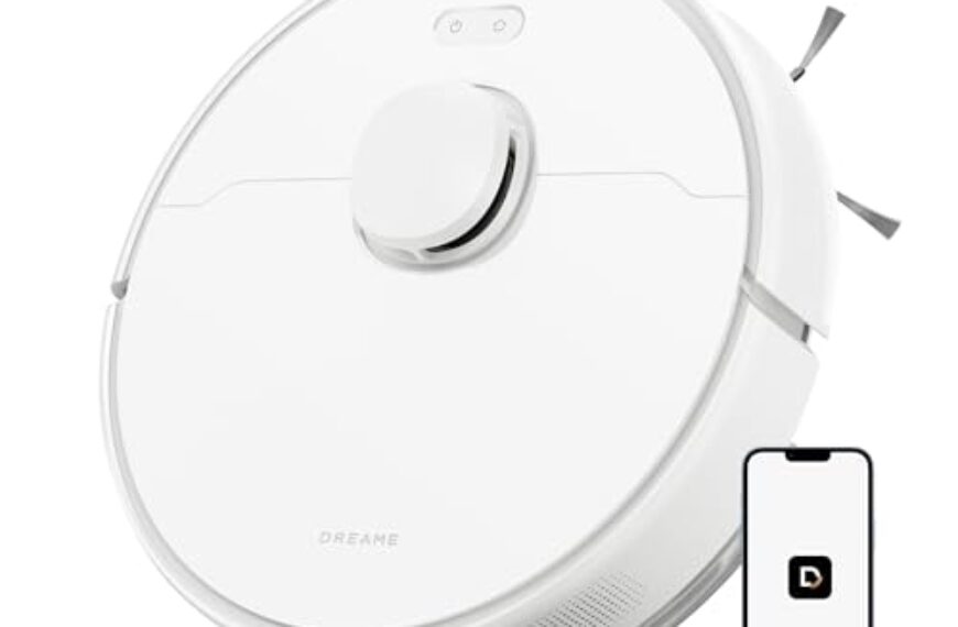 dreame D9 Max Gen2 Staubsaugerroboter, 6000Pa Saugroboter mit Wischfunktion, Bewegliche&hellip;