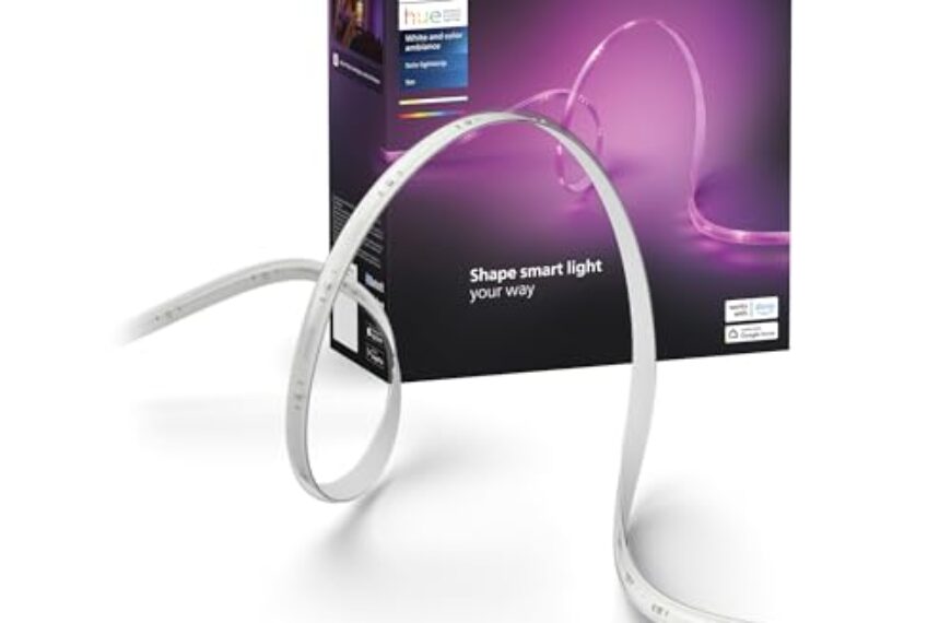 Philips Hue Indoor 5m Smart LED Solo Lightstrip Basis-Set, 1er-Pack,…