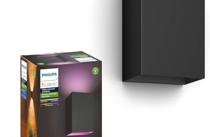 Philips Hue White & Color Ambiance Resonate Outdoor Wandleuchte (1.180…