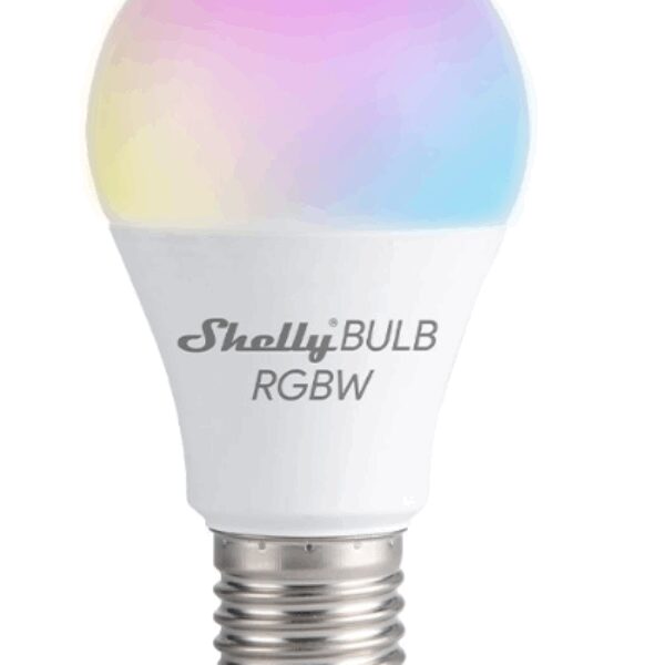 Shelly Duo RGBW Dimmbar E27 | WLAN – Kompatibel mit Home Assistant