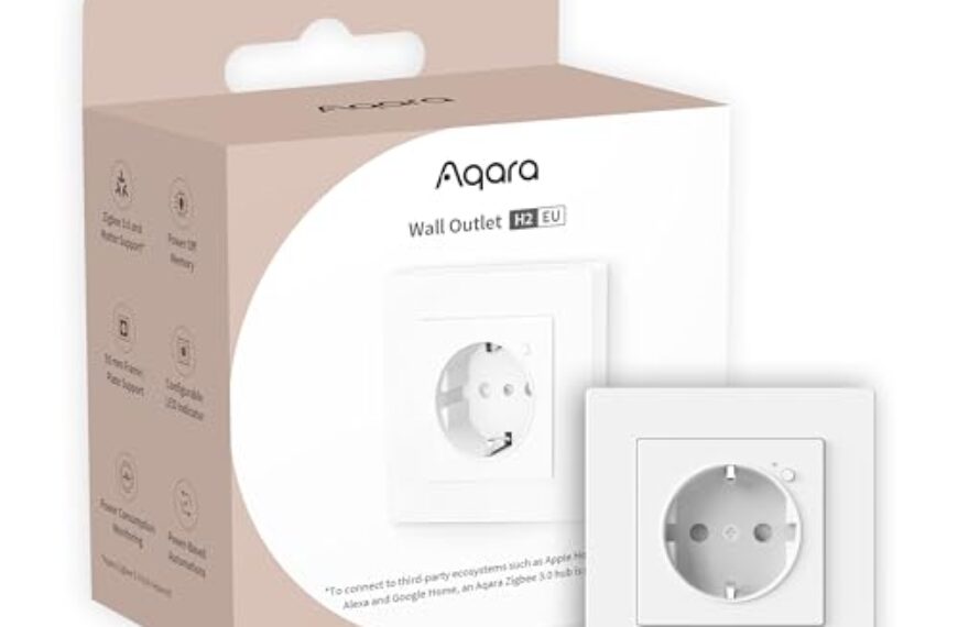 Aqara Wandsteckdose H2 EU mit Matter