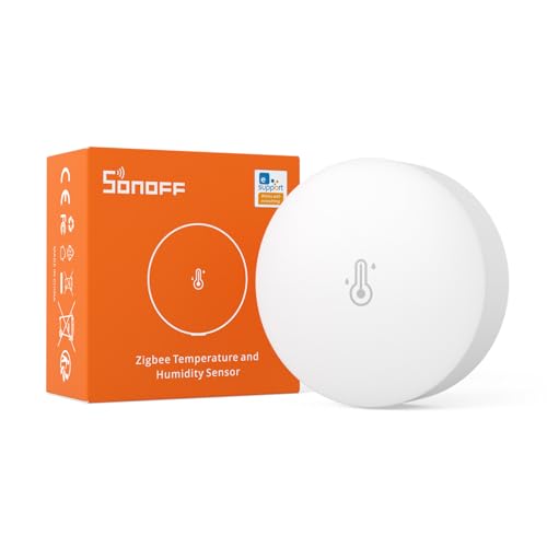 SONOFF SNZB-02P ZigBee Temperatur- und Feuchtigkeitssensor – Kompatibel mit Home Assistant