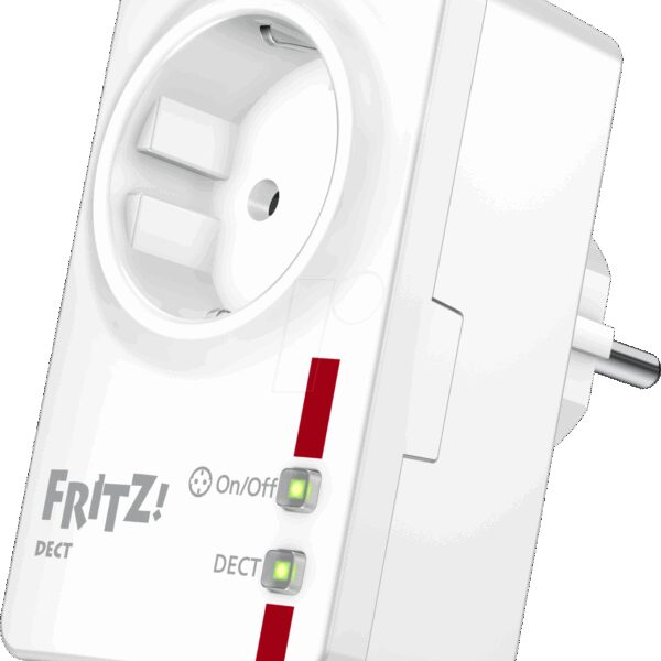 FRITZ!DECT 200 – Intelligente Steckdose mit Verbrauchsmessung | DECT – Kompatibel mit Home Assistant
