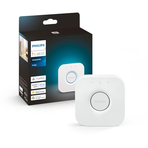 Philips Hue Bridge Steuerelement für Hue Lichtsysteme – Kompatibel mit Home Assistant